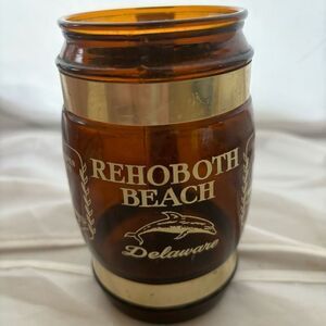Rehoboth Beach Delaware Siesta Ware Brown Mug With Wood Handle